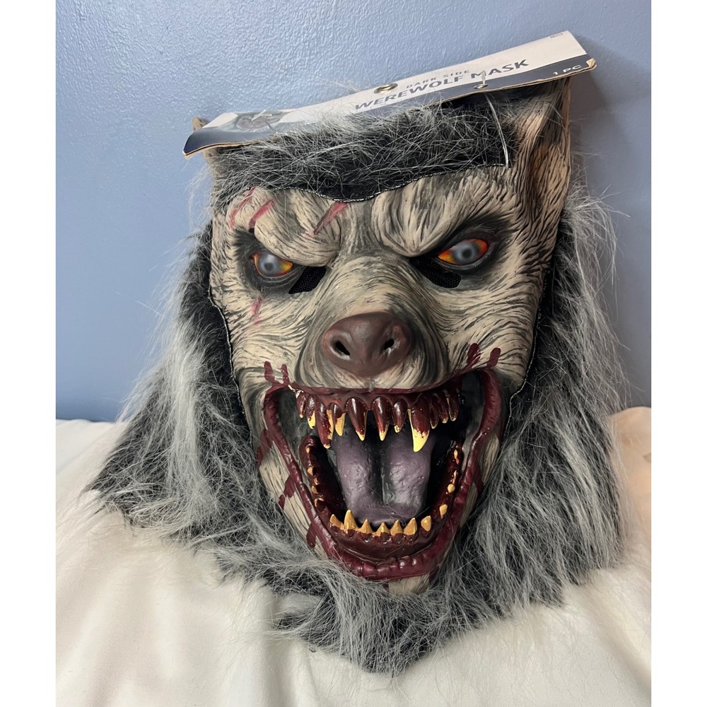 Dark Side Werewolf Mask Suit Yourself Costume Co NWT Creepy Halloween Monster